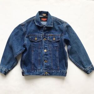 Vintage Shave medium wash denim jacket 14Y